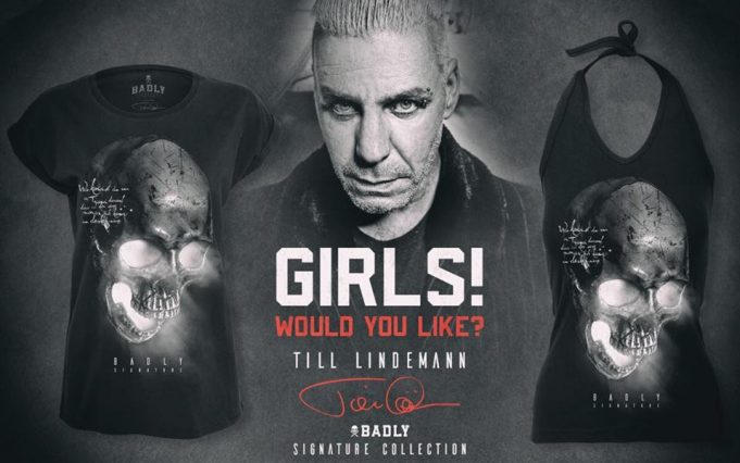 Till Lindemann: Badly - Wear veröffentlicht Lindemanns T-Shirt für Mädels