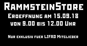 Erster RammsteinStore in Berlin | Pre-Opening exklusiv für LIFAD Mitglieder