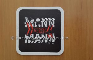 Rammstein - Mann gegen Mann Bierdeckel | 1