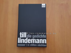 Till Lindemann - Die Gedichte Buch (Messer | In stillen Nächten) | 1