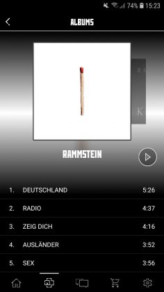 Offizielle Rammstein App für Android und iOS verfügbar | 4