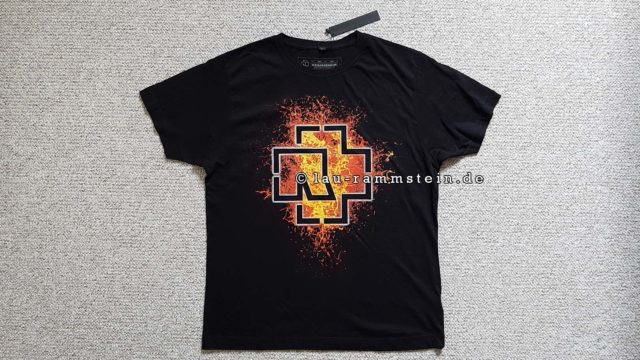 Rammstein - Lava Logo T-Shirt | 1