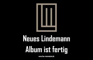 Neues Lindemann Album ist fertig