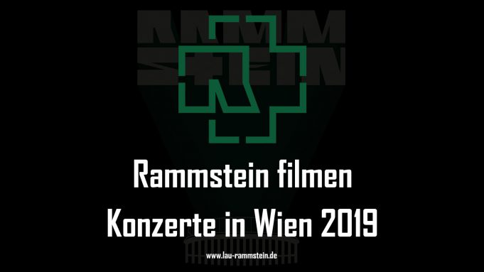 Rammstein filmen Konzerte in Wien 2019 | 1
