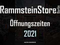 RammsteinStore Berlin Öffnungszeiten für 2020