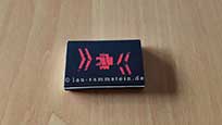 Rammstein - Mann gegen Mann (Promo Streichholzbox) | 4