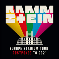 Rammstein Europa Stadion Tour 2021 - Tourdaten verschoben