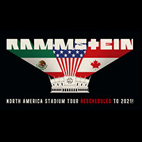 Rammstein Nordamerika Stadion Tour 2021 - Tourdaten