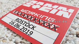 Rammstein - Working Pass Rostock (Europa Stadion Tour 2019) | 3